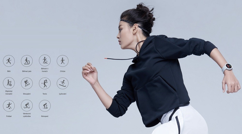 Xiaomi Amazfit Verge 11 sportovních režimů